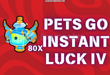 ⭐PETS GO 80X Instant Luck IV | Hızlı