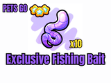 Pets Go Exclusive Fishing Bait x10