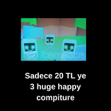 Pets Go huge happy compitur 3 adet