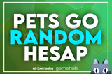 ⚡ PETS GO - RANDOM HESAP 