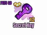 Pets Go Secret Key x2