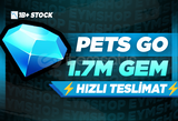 PETSGO ⚡1.7M GEM⚡