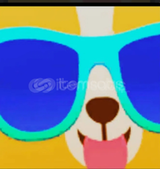 Petsim99(titanic party crown corgi)