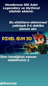 PG3D 350 Silah eklenir!