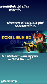 PG3D İstediğiniz 20 silah hesabınıza eklenir!