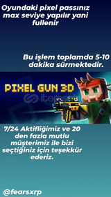 PG3D Pixel Passınız fullenir!