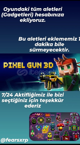 PG3D Tüm Aletler (Gadgetler) eklenir!