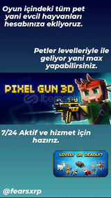 PG3D Tüm petler (evcil hayvanlar) eklenir!