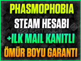 ⭐️Phasmophobia Online Steam✔️+İLK MAİL✔️