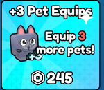 Pickaxe Simulator +3 Pet Equips