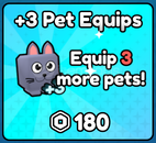 Pickaxe Simulator +3 Pet Equips