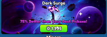 Pickaxe Simulator Dark Surge