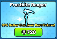 Pickaxe Simulator Frostbite Reaper