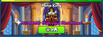 Pickaxe Simulator Mine King
