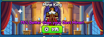 Pickaxe Simulator Mine King