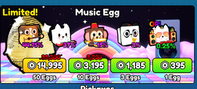 Pickaxe Simulator Music Egg x1