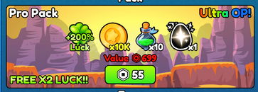 Pickaxe Simulator Pro Pack