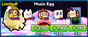 Pickaxe Simulator Music Egg x1