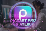 ⭐ Picsart PRO 9 AYLIK ⭐