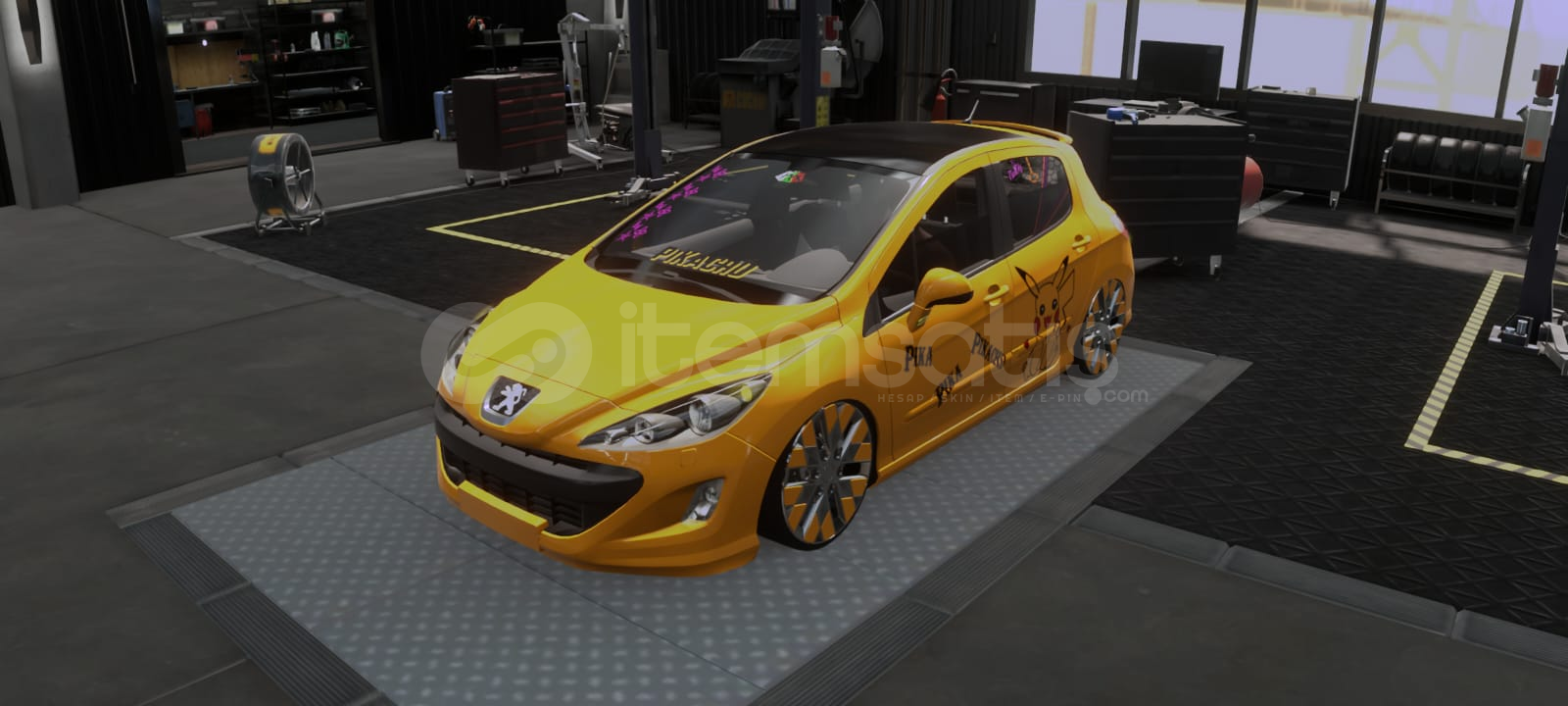 PIKACHU CİZİMLİ ARABA | CAR PARKİNG 2 PIKACHU CİZİMLİ ARABA | CAR PARKİNG 2