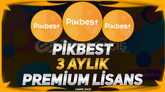 Pikbest Premium 3 AYLIK Lisans