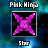 Pink Ninja Star [Blade Ball]