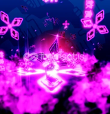 Pink Ninja Star Explosion | Blade Ball