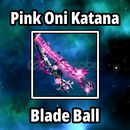 Pink Oni Katana ⭐ Blade Ball
