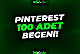 ⭐Pinterest 100 Adet Beğeni!