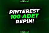 ⭐Pinterest 100 Adet Repin!