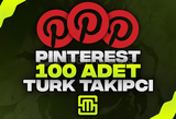 ✨Pinterest 100 Adet Türk Takipçi!