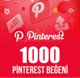 Pinterest 1000 Beğeni %100 Ömür Boyu Garantili!