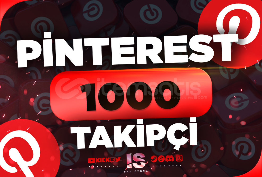 ⭐Pinterest 1000 Gerçek Takipçi | HIZLI⭐ ⭐Pinterest 1000 Gerçek Takipçi | HIZLI⭐