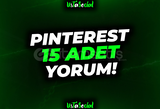 ⭐Pinterest 15 Adet Yorum!