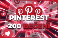 ⭐ Pinterest 200 Beğeni ⭐
