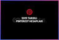 PINTEREST 2019 TARIHLI HESAPLAR