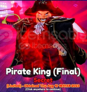 Pirate King Roger - Anime Adventures Pirate King Roger - Anime Adventures