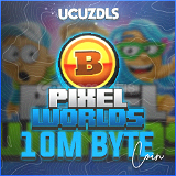 PIXEL WORLDS 10M BC FAST DELIVERY