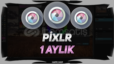 Pixlr 1 aylık hesap preminum