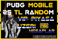 ✨️[PİYASA ÜZERİNDE] PUBG RANDOM HESAPLAR ✨️