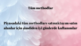 Piyasadaki tüm vip methodlar bulunmakta