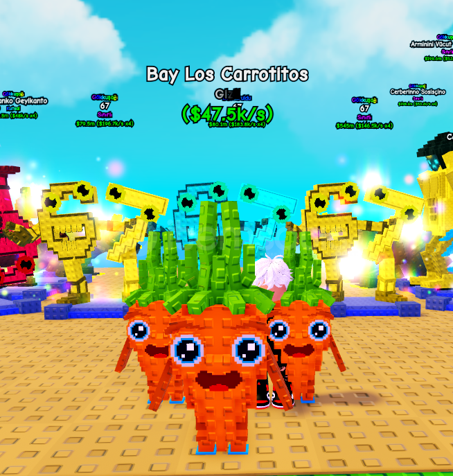 Plant Vs Brainrot Bay Los Carritos 5x Plant Vs Brainrot Bay Los Carritos 5x