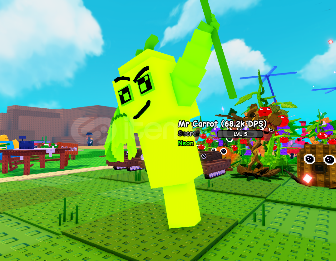 Plant VS Brainrot | NEON MR CARROT | Plant VS Brainrot | NEON MR CARROT |