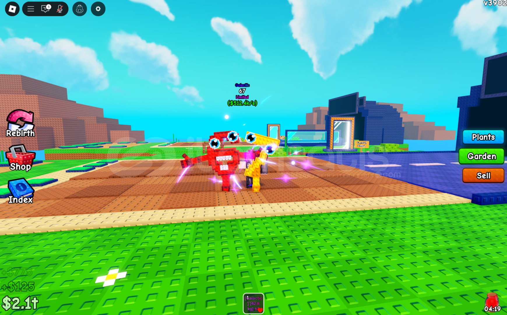 Plant vs Brainrots 512k/s 67