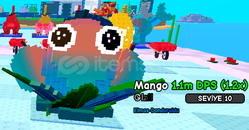 Plants vs brainrost Diamond-Frozen Mango