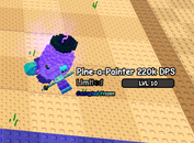 ✨Plants vs Brainrots 220k DPS Pine-a-Painter✨