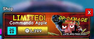  Plants Vs Brainrots Commando Apple