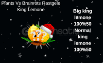 Plants Vs Brainrots KİNG LEMONE 25TL BİG BİG