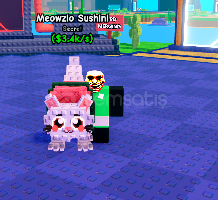 Plants vs Brainrots Meowzio Sushini 10x Plants vs Brainrots Meowzio Sushini 10x