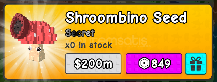 Plants Vs Brainrots Shroombino Seed Plants Vs Brainrots Shroombino Seed